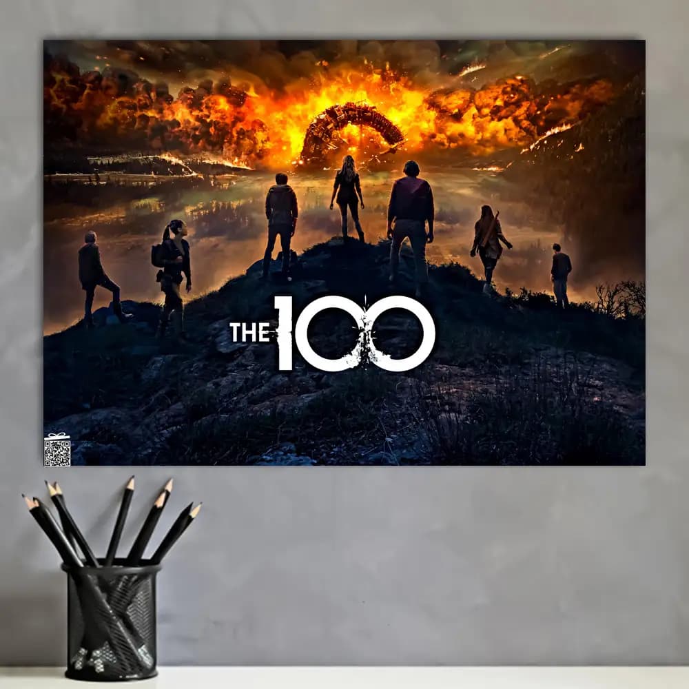 متال پوستر سریال The 100 کد S016 — تصویر ۴