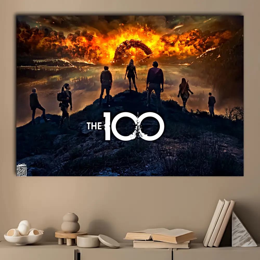 متال پوستر سریال The 100 کد S016 — تصویر ۳