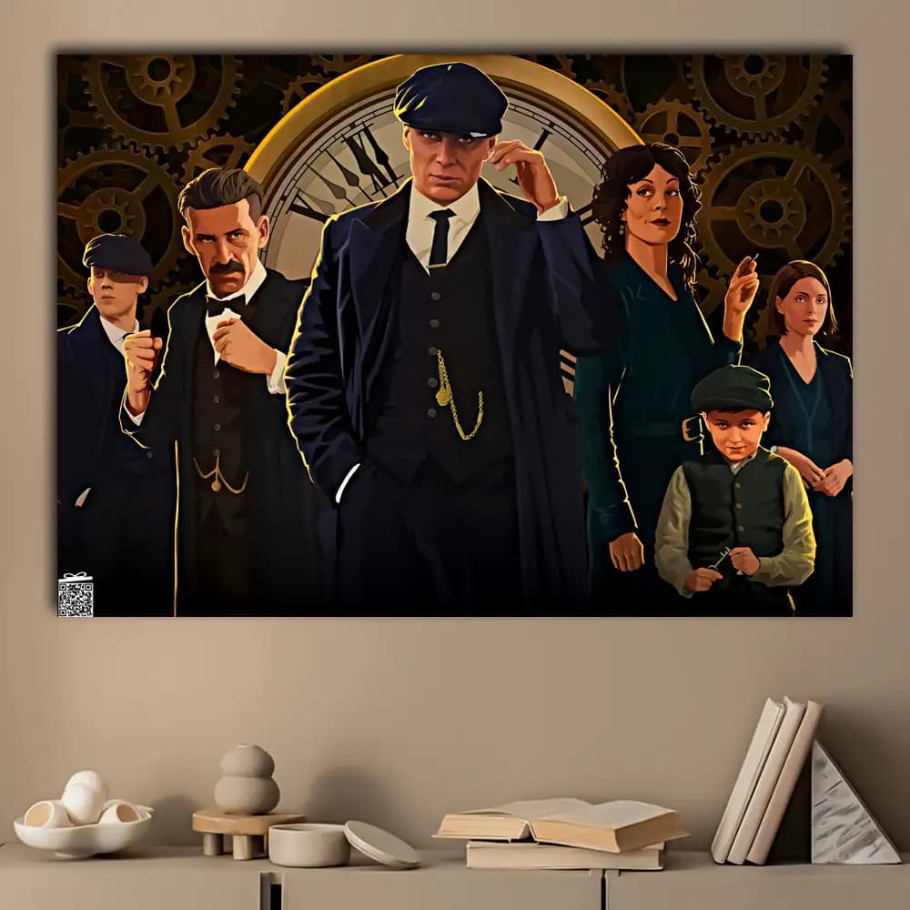متال پوستر سریال Peaky Blinders کد S011 — تصویر ۳