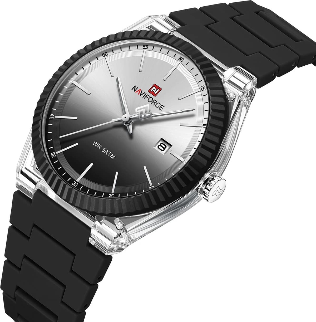 ساعت مچی مردانه نیوی فورس NAVIFORCE NF6116 SB اورجینال — تصویر ۶