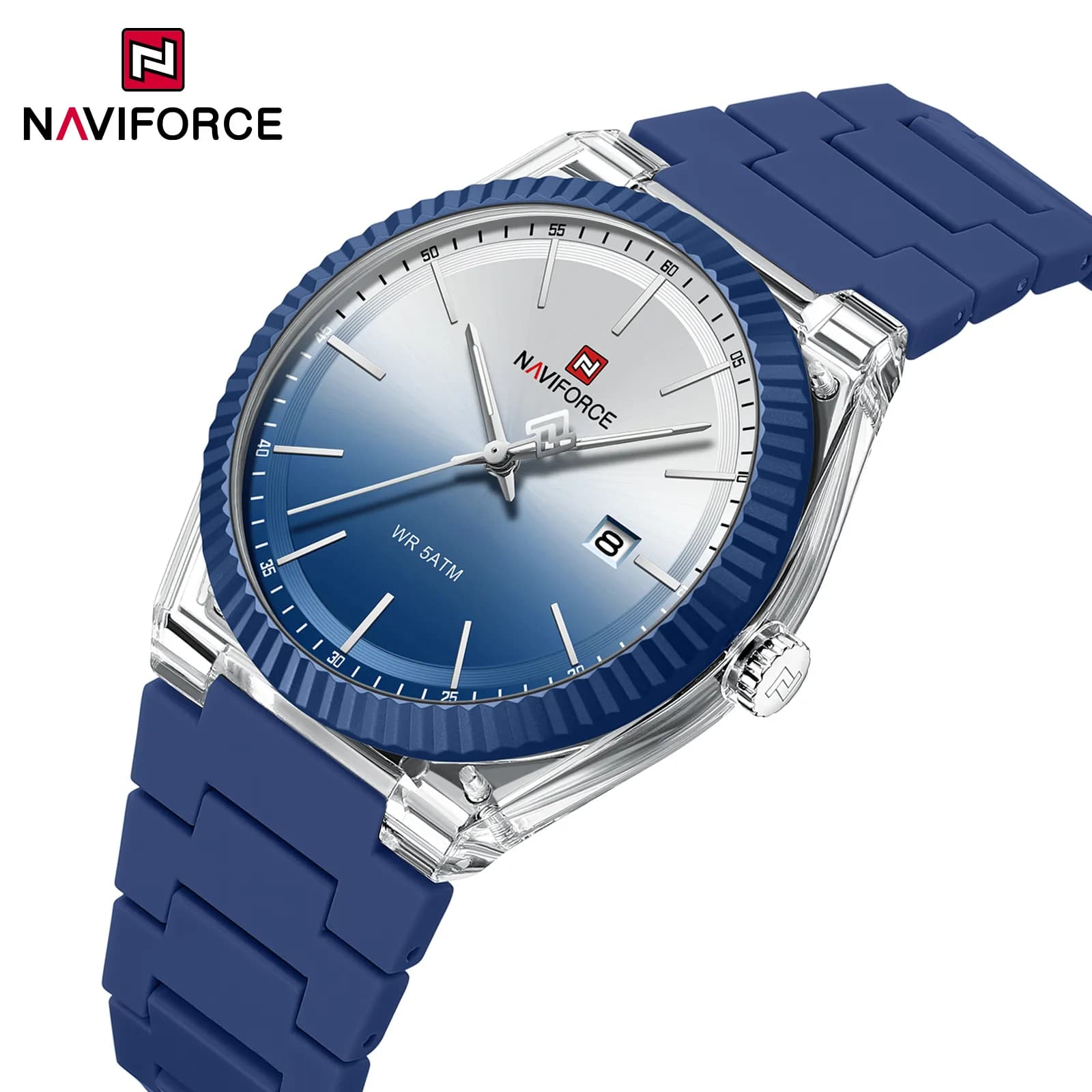 ساعت مچی مردانه نیوی فورس NAVIFORCE NF6116 SBE اورجینال — تصویر ۱۲