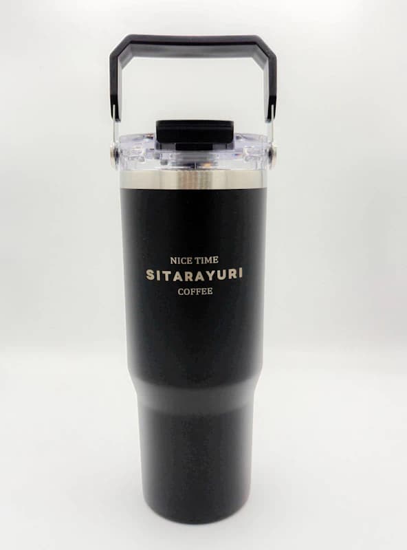 ماگ استیل دو جداره SITARAYURI حجم 900 میلیلیتر (سهحالته، نیدار، دستگیرهدار) — تصویر ۷