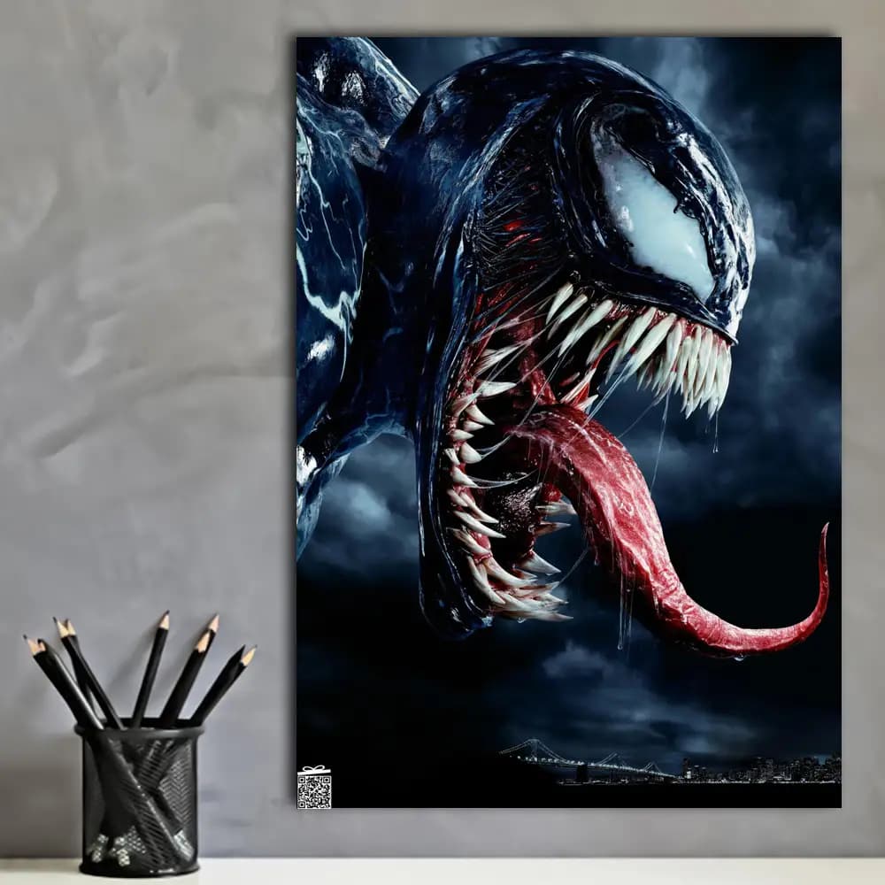 متال پوستر فیلم Venom کد M075 — تصویر ۳