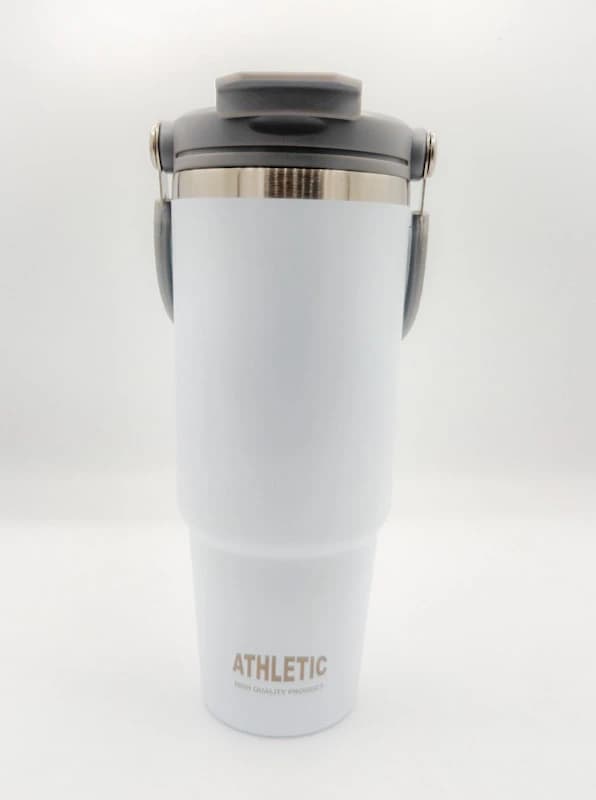 ماگ ورزشی ATHLETIC استیل دو جداره 980ml | حفظ گرم و سرد، نی دار و BPA Free — تصویر ۳