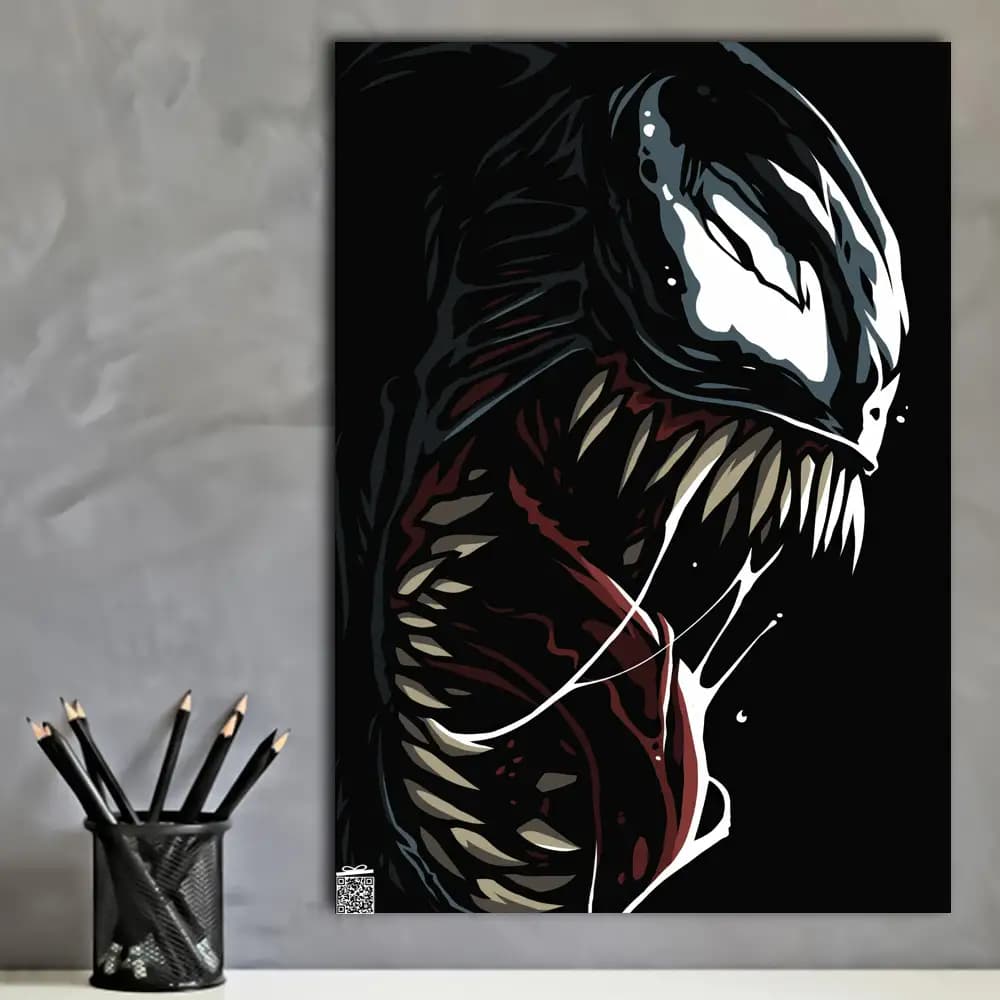 متال پوستر فیلم Venom کد M068 — تصویر ۴