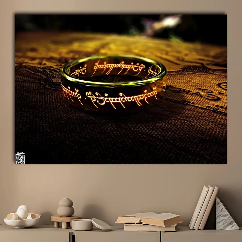متال پوستر فیلم The Lord Of The Rings کد M066 — تصویر ۳