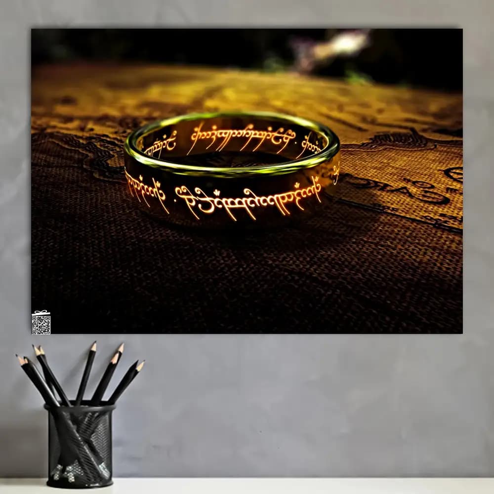 متال پوستر فیلم The Lord Of The Rings کد M066 — تصویر ۴