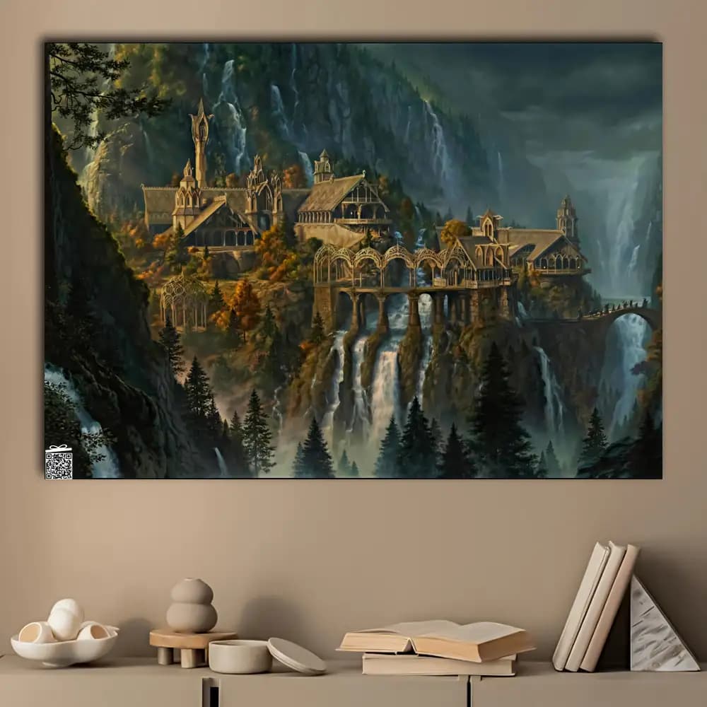 متال پوستر فیلم The Lord Of The Rings کد M065 — تصویر ۳
