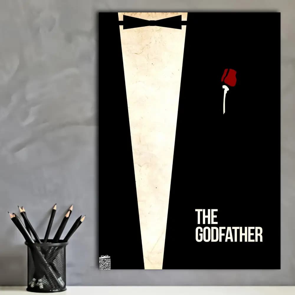 متال پوستر فیلم The Godfather کد M063 — تصویر ۳