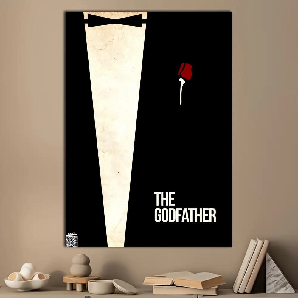 متال پوستر فیلم The Godfather کد M063 — تصویر ۴