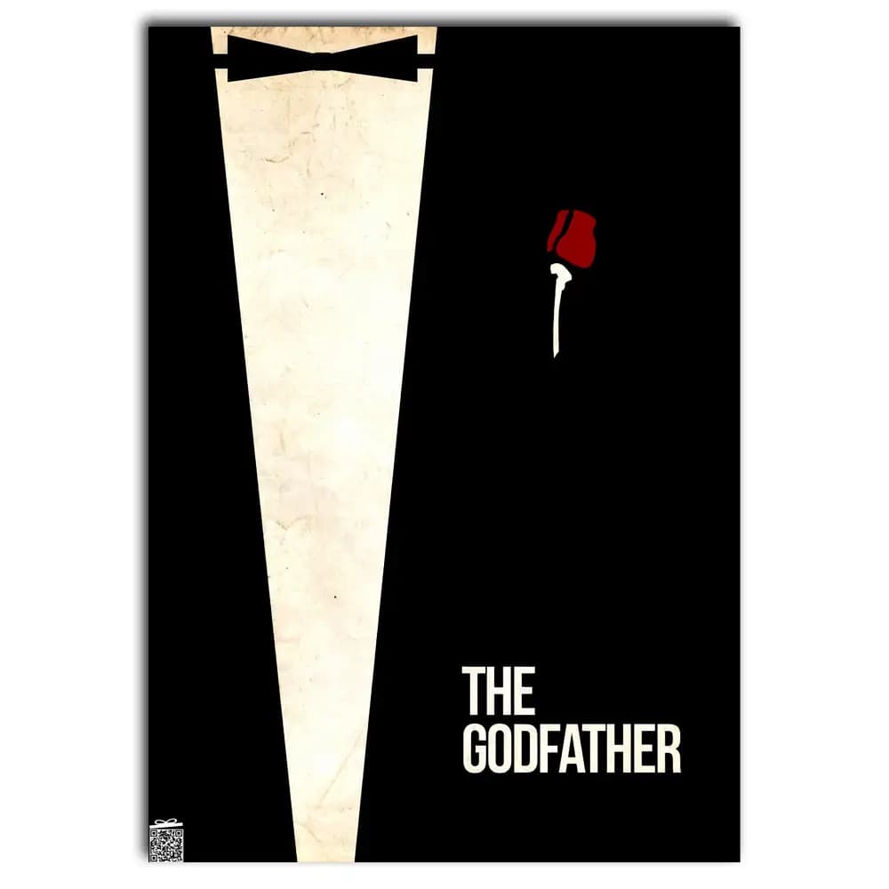 متال پوستر فیلم The Godfather کد M063