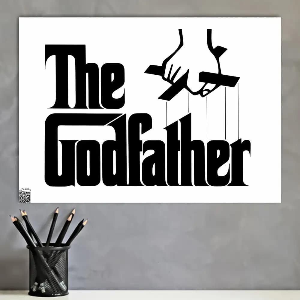 متال پوستر فیلم The Godfather کد M062 — تصویر ۴