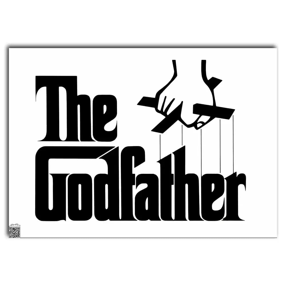متال پوستر فیلم The Godfather کد M062