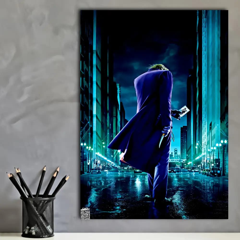 متال پوستر فیلم The Dark Knight کد M061 — تصویر ۳