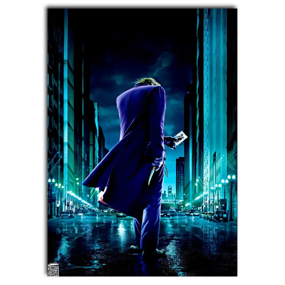 متال پوستر فیلم The Dark Knight کد M061 — تصویر ۲