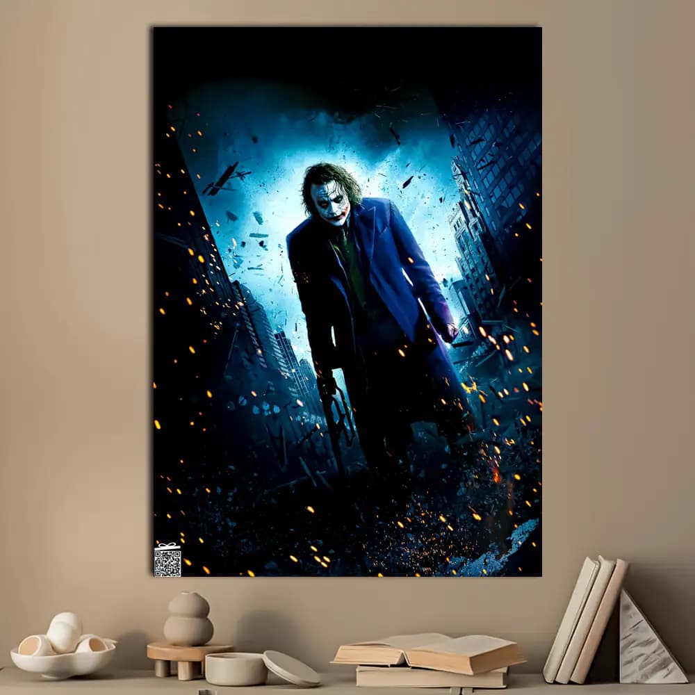 متال پوستر فیلم The Dark Knight کد M060 — تصویر ۳