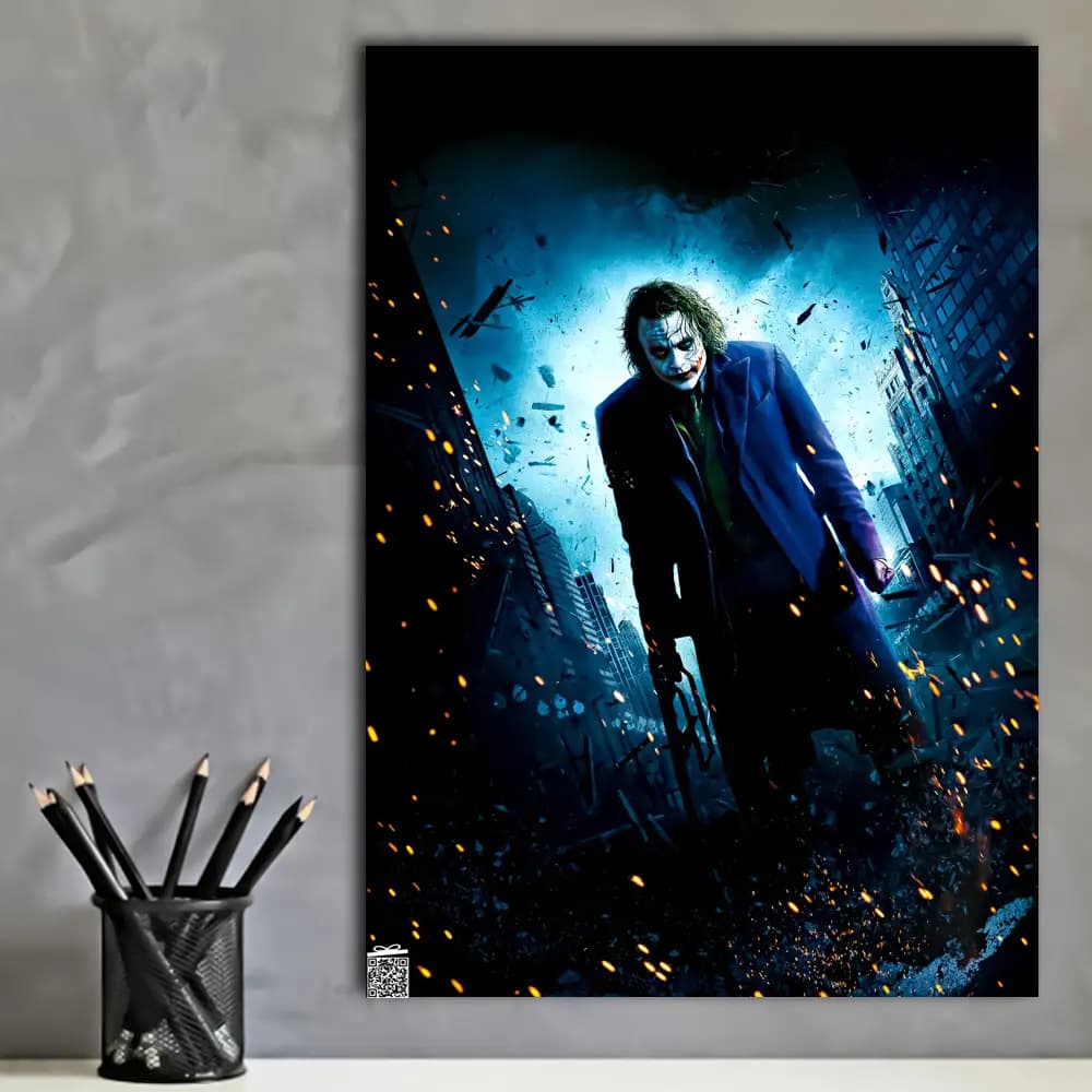 متال پوستر فیلم The Dark Knight کد M060 — تصویر ۴