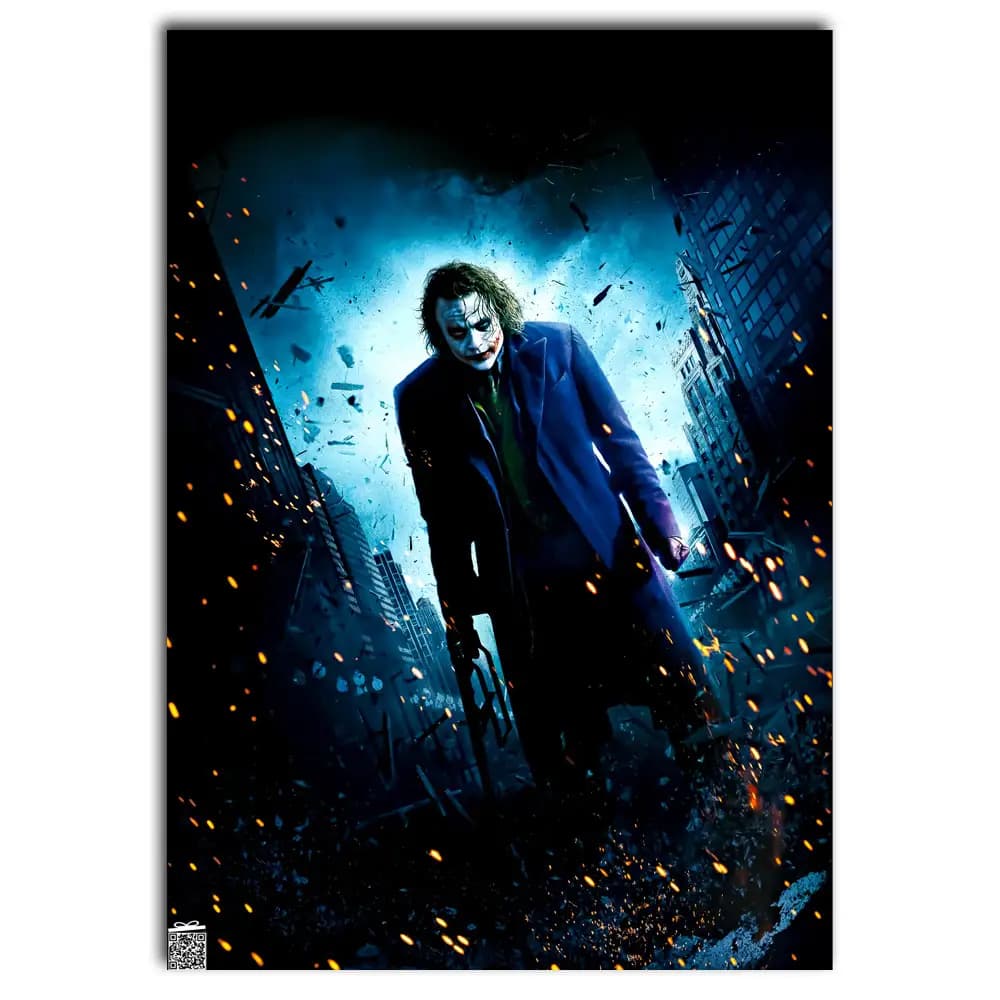 متال پوستر فیلم The Dark Knight کد M060