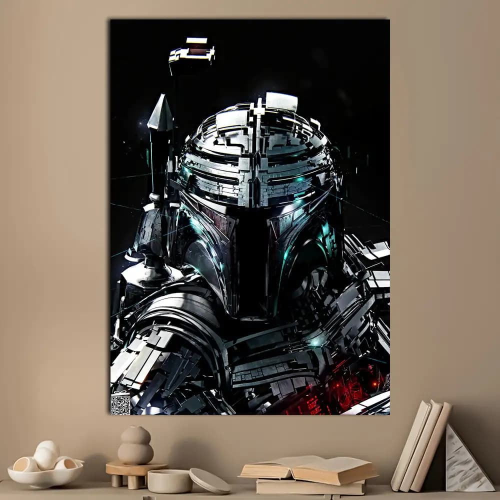 متال پوستر فیلم Star Wars کد M058 — تصویر ۴