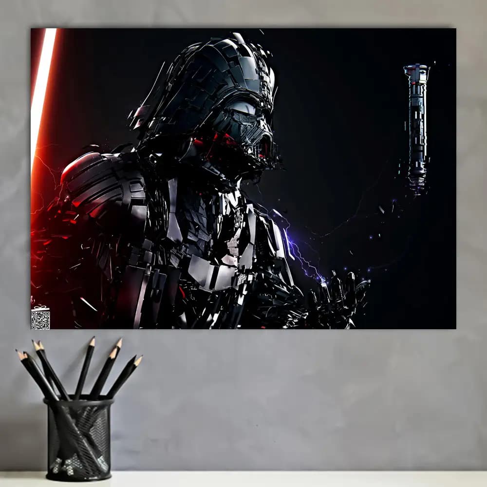 متال پوستر فیلم Star Wars کد M054 — تصویر ۴