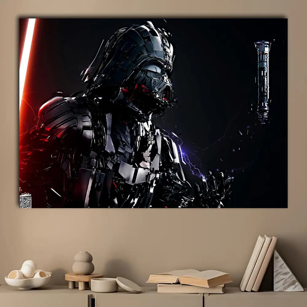 متال پوستر فیلم Star Wars کد M054 — تصویر ۳