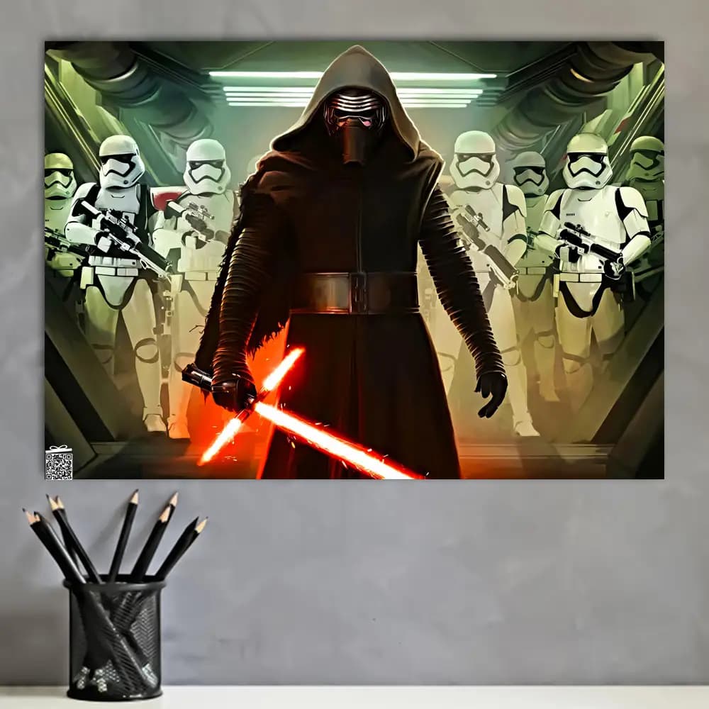متال پوستر فیلم Star Wars کد M053 — تصویر ۴