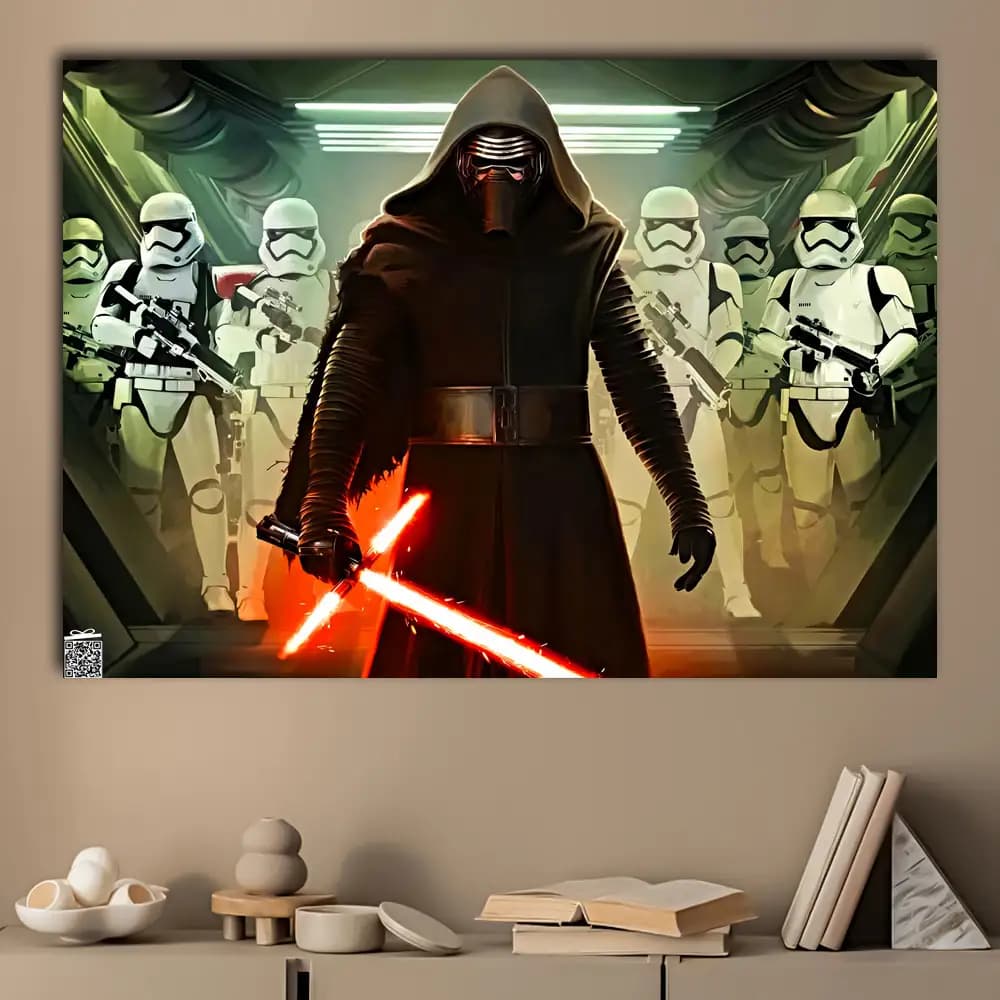 متال پوستر فیلم Star Wars کد M053 — تصویر ۳