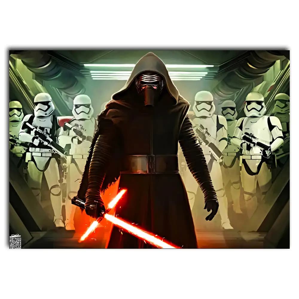 متال پوستر فیلم Star Wars کد M053 — تصویر ۲