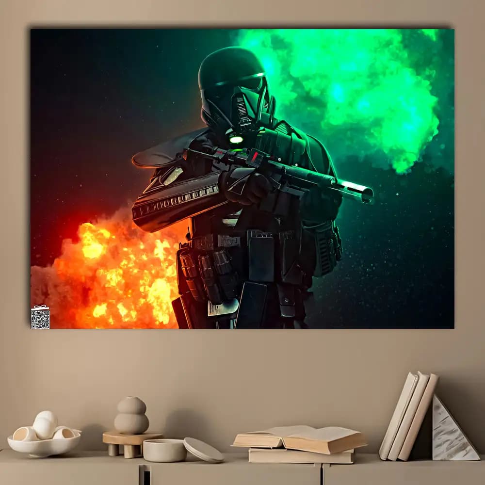 متال پوستر فیلم Star Wars کد M052 — تصویر ۳
