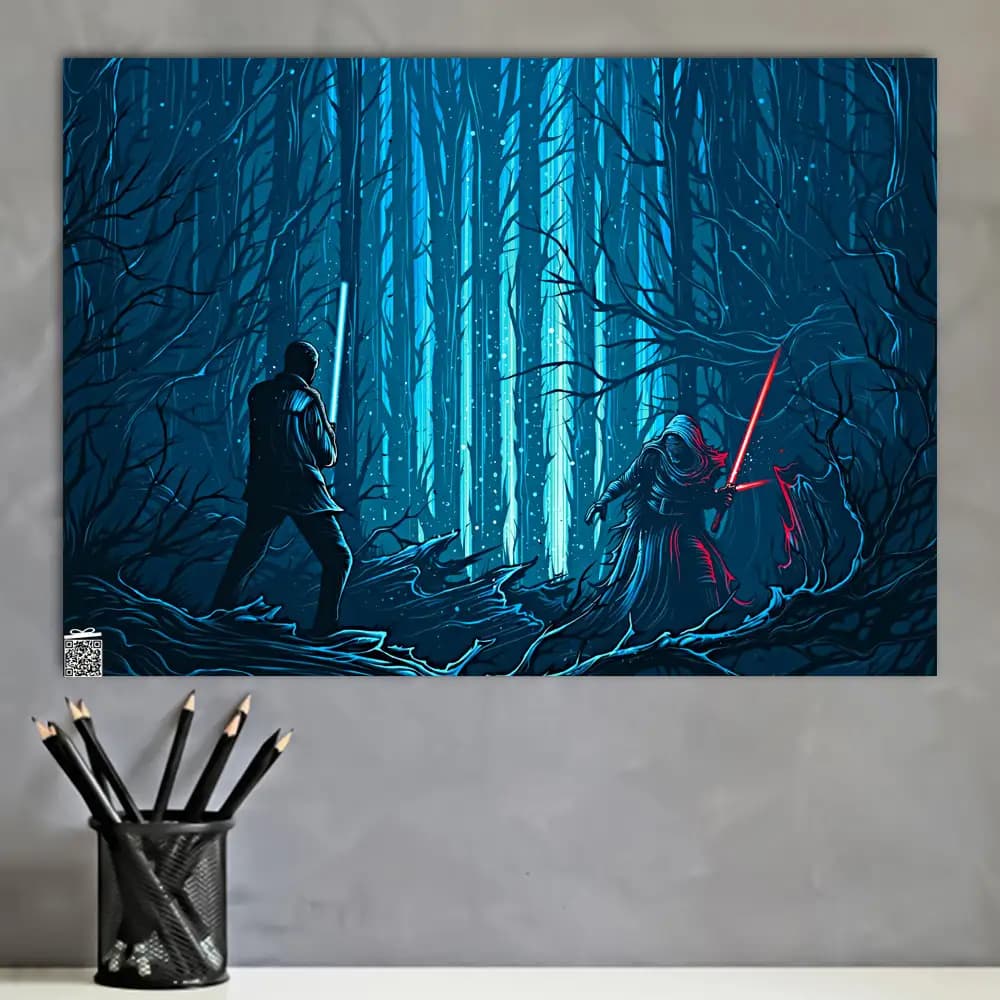 متال پوستر فیلم Star Wars کد M051 — تصویر ۴