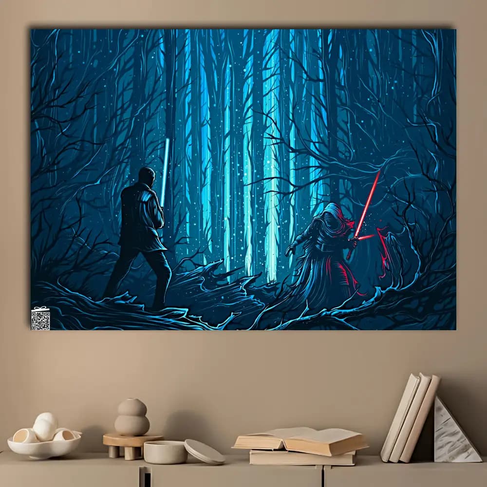 متال پوستر فیلم Star Wars کد M051 — تصویر ۳