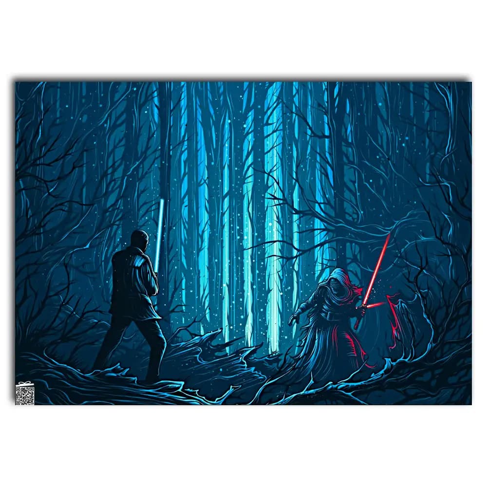 متال پوستر فیلم Star Wars کد M051
