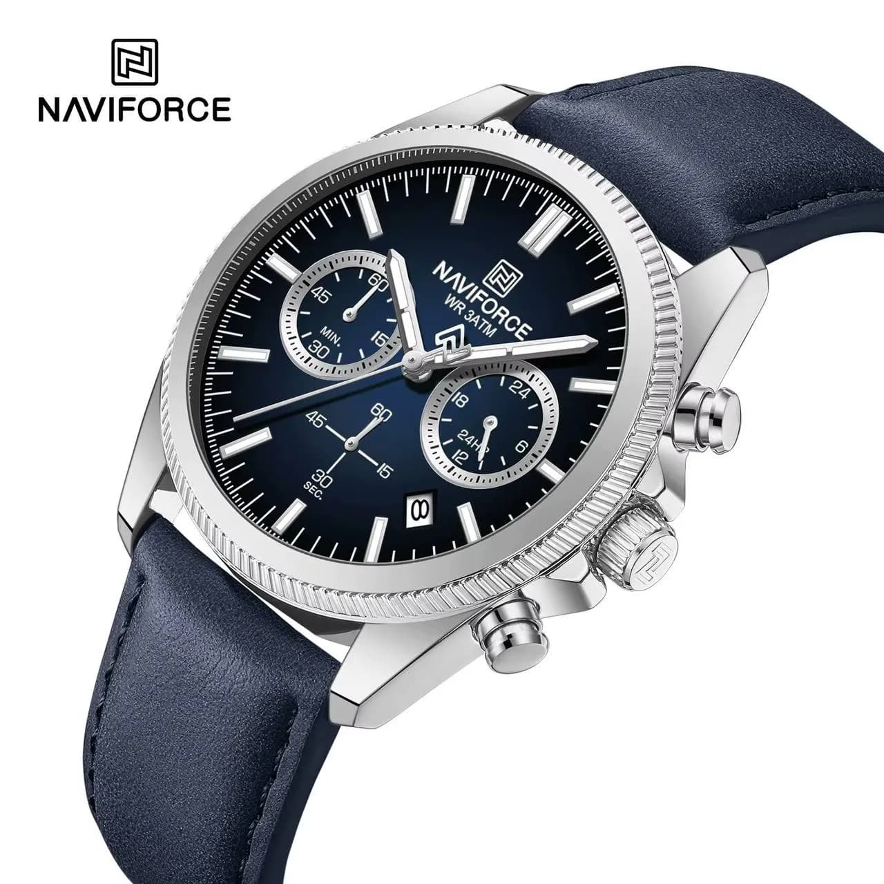 ساعت مچی مردانه اورجینال نیوی فورس NAVIFORCE NF8082 SBE — تصویر ۴