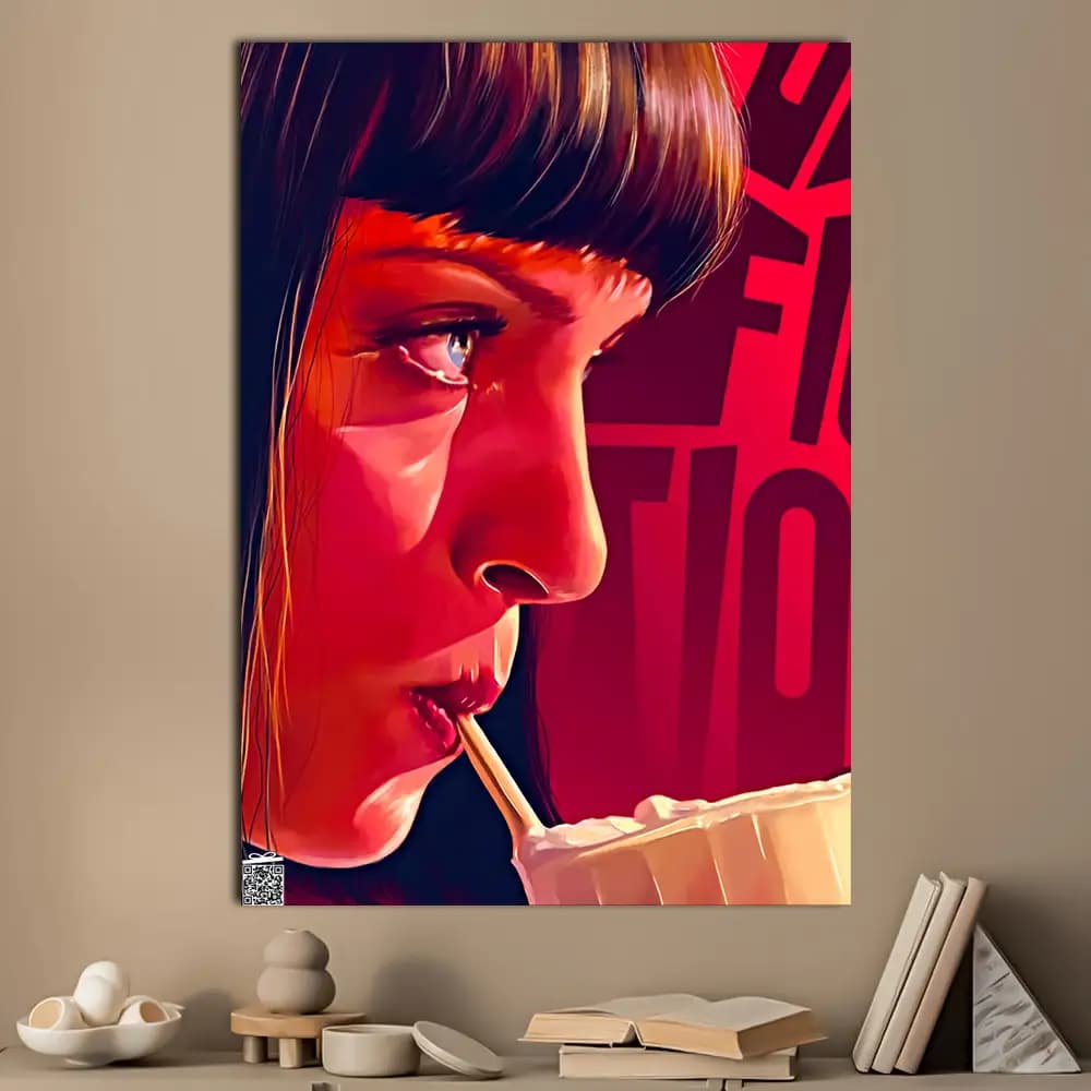 متال پوستر فیلم Pulp Fiction کد M047 — تصویر ۳