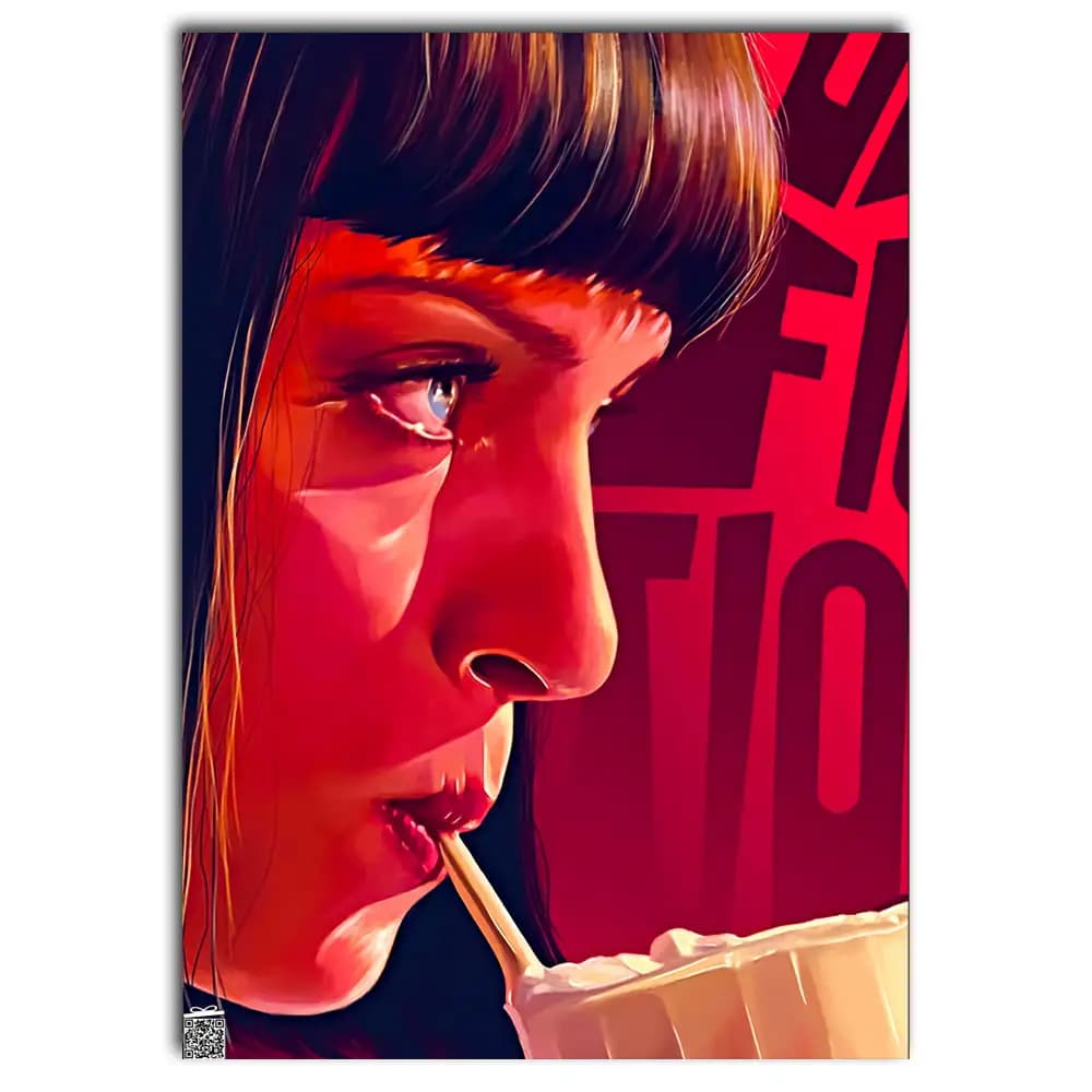 متال پوستر فیلم Pulp Fiction کد M047