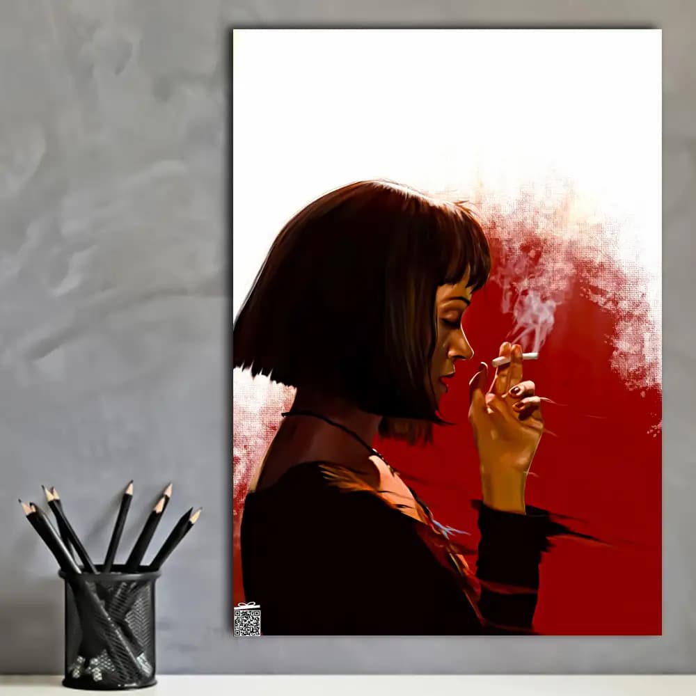 متال پوستر فیلم Pulp Fiction کد M046 — تصویر ۴