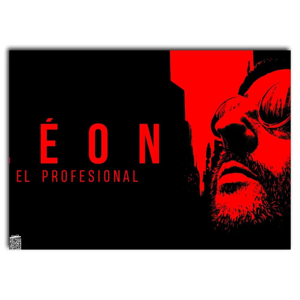 متال پوستر فیلم Leon The Professional کد M038 — تصویر ۲