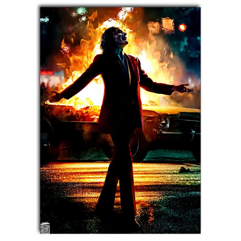 متال پوستر فیلم Joker کد M037