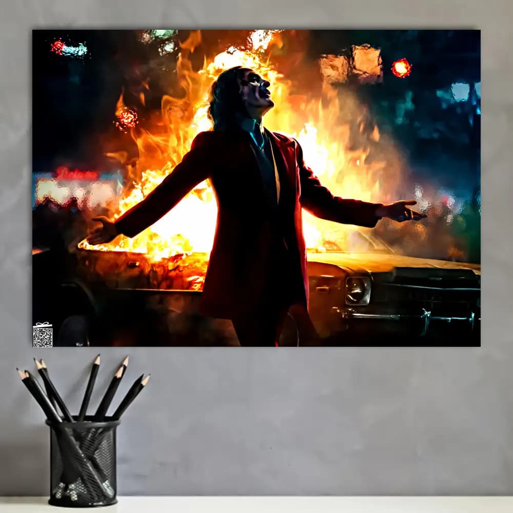 متال پوستر فیلم Joker کد M036 — تصویر ۴