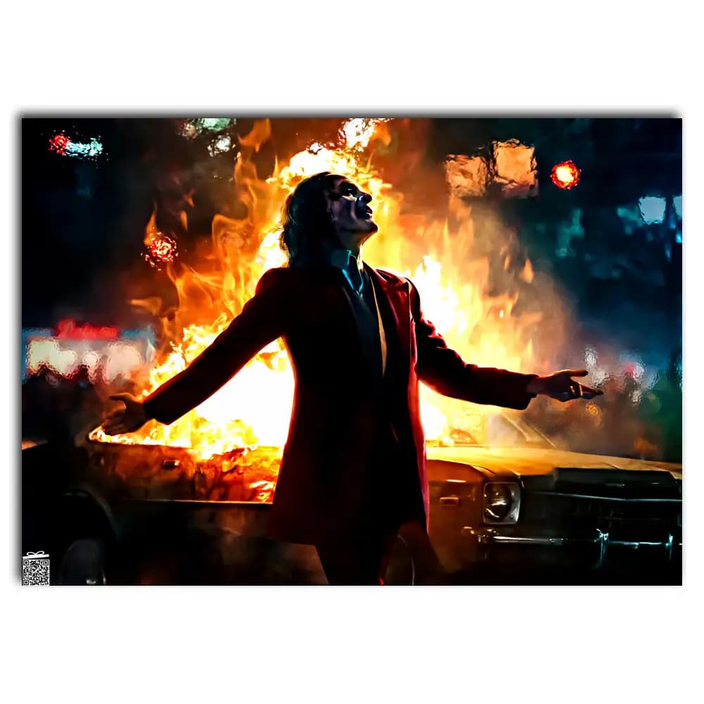 متال پوستر فیلم Joker کد M036