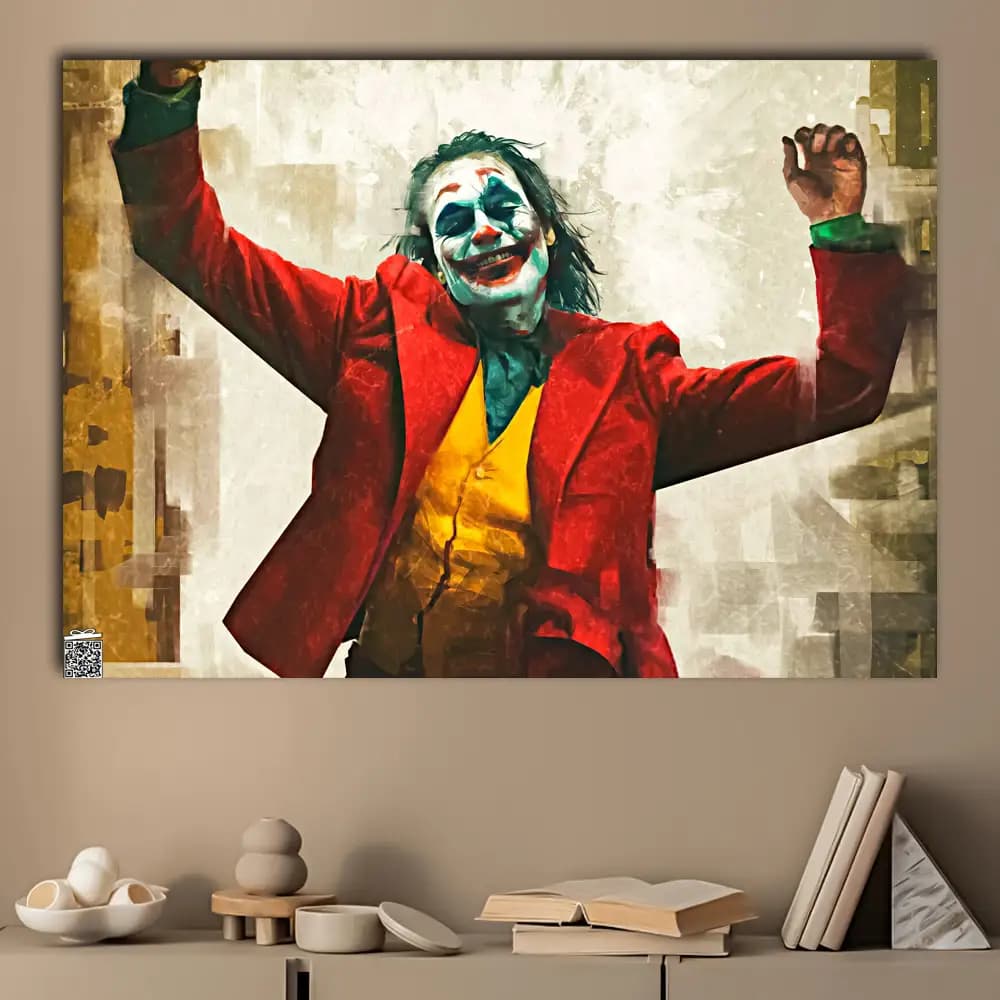 متال پوستر فیلم Joker کد M034 — تصویر ۳