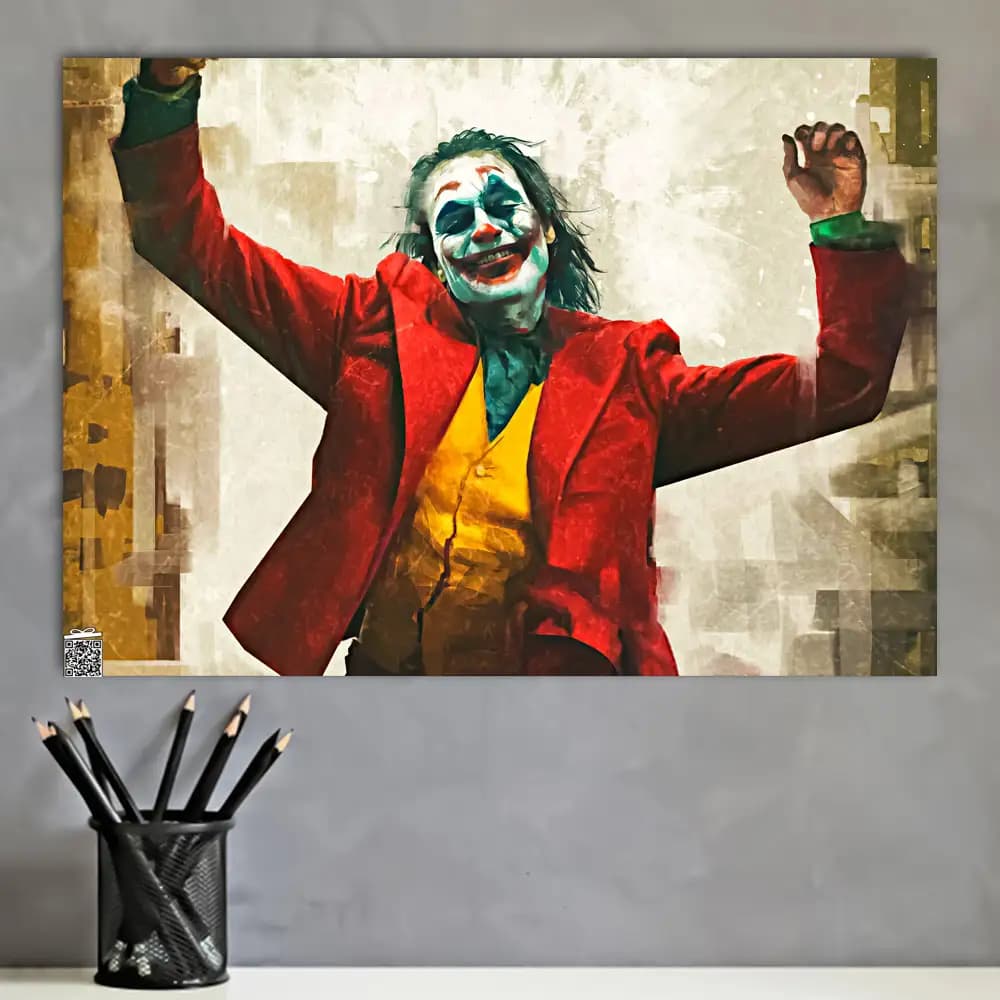 متال پوستر فیلم Joker کد M034 — تصویر ۴