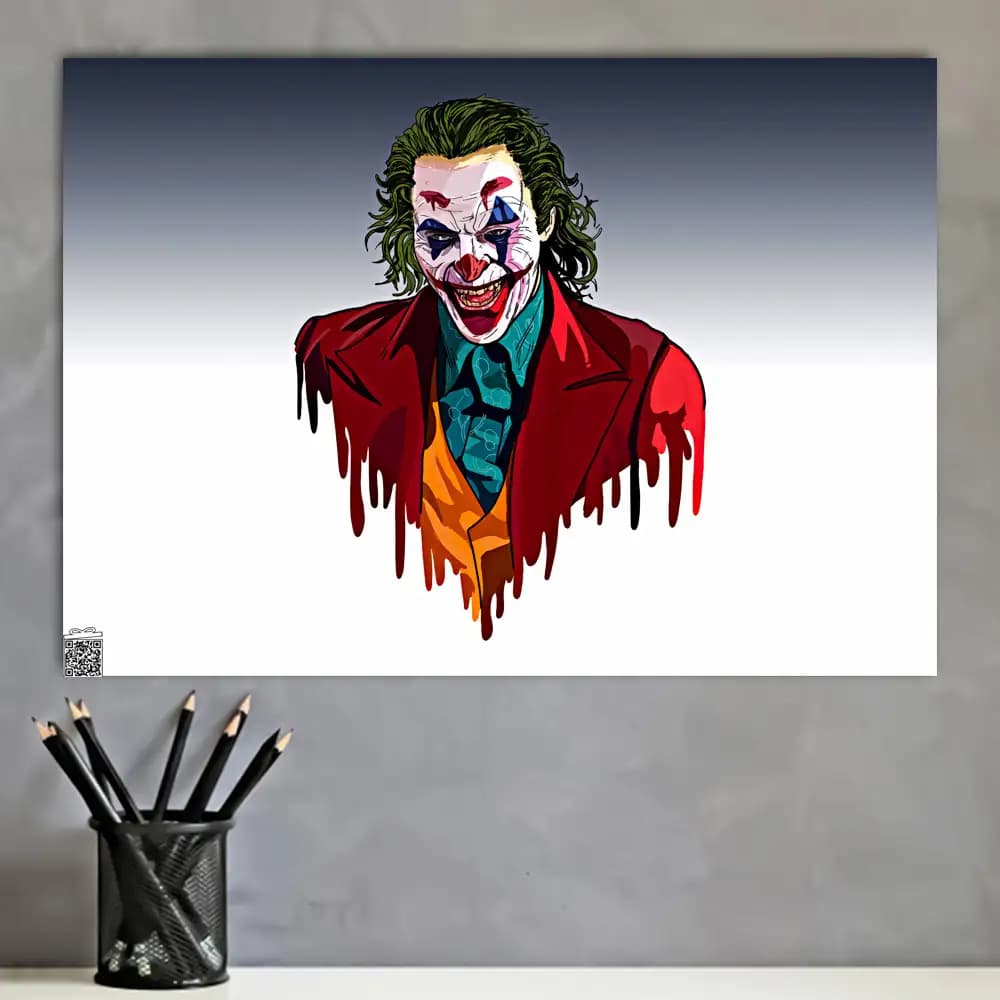 متال پوستر فیلم Joker کد M033 — تصویر ۴