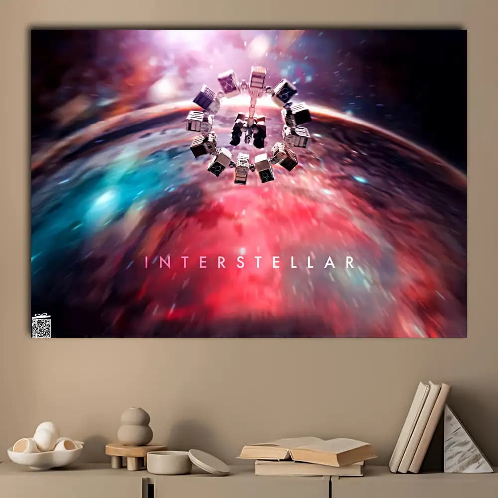 متال پوستر فیلم Interstellar کد M024 — تصویر ۳