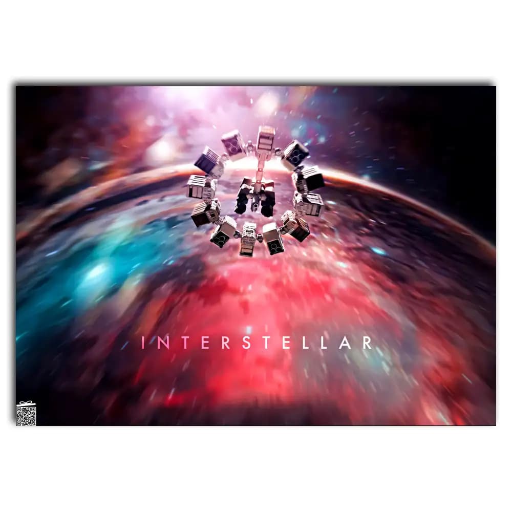 متال پوستر فیلم Interstellar کد M024