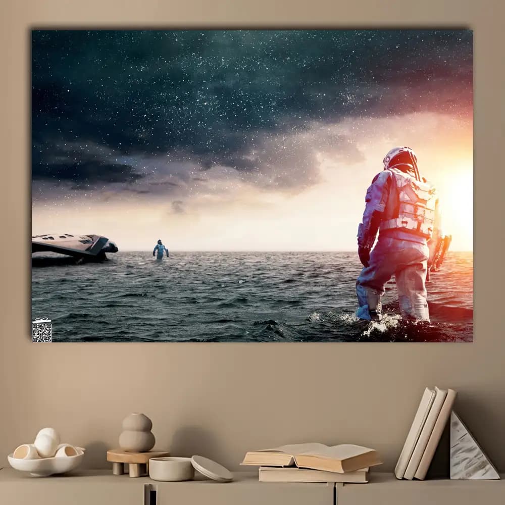 متال پوستر فیلم Interstellar کد M023 — تصویر ۳