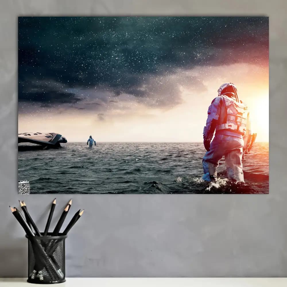 متال پوستر فیلم Interstellar کد M023 — تصویر ۴