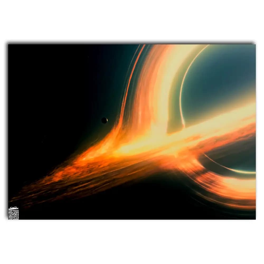 متال پوستر فیلم Interstellar کد M022