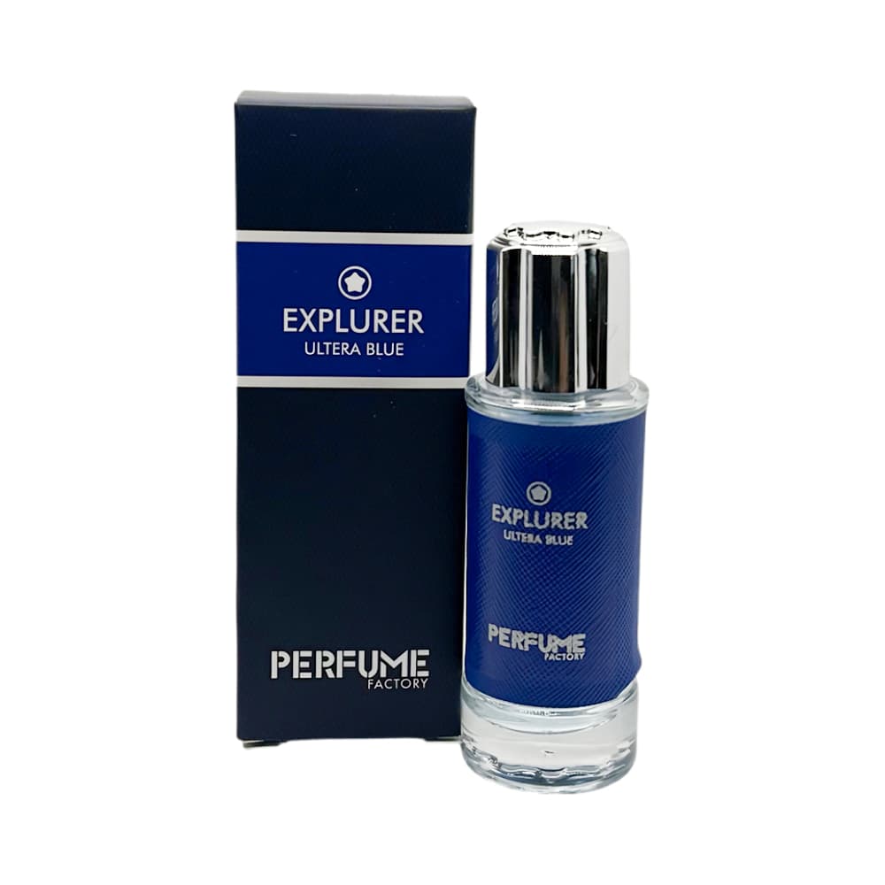 ادوپرفیوم مردانه پرفیوم فکتوری مدل Explorer Blue حجم 30 میلیلیتر