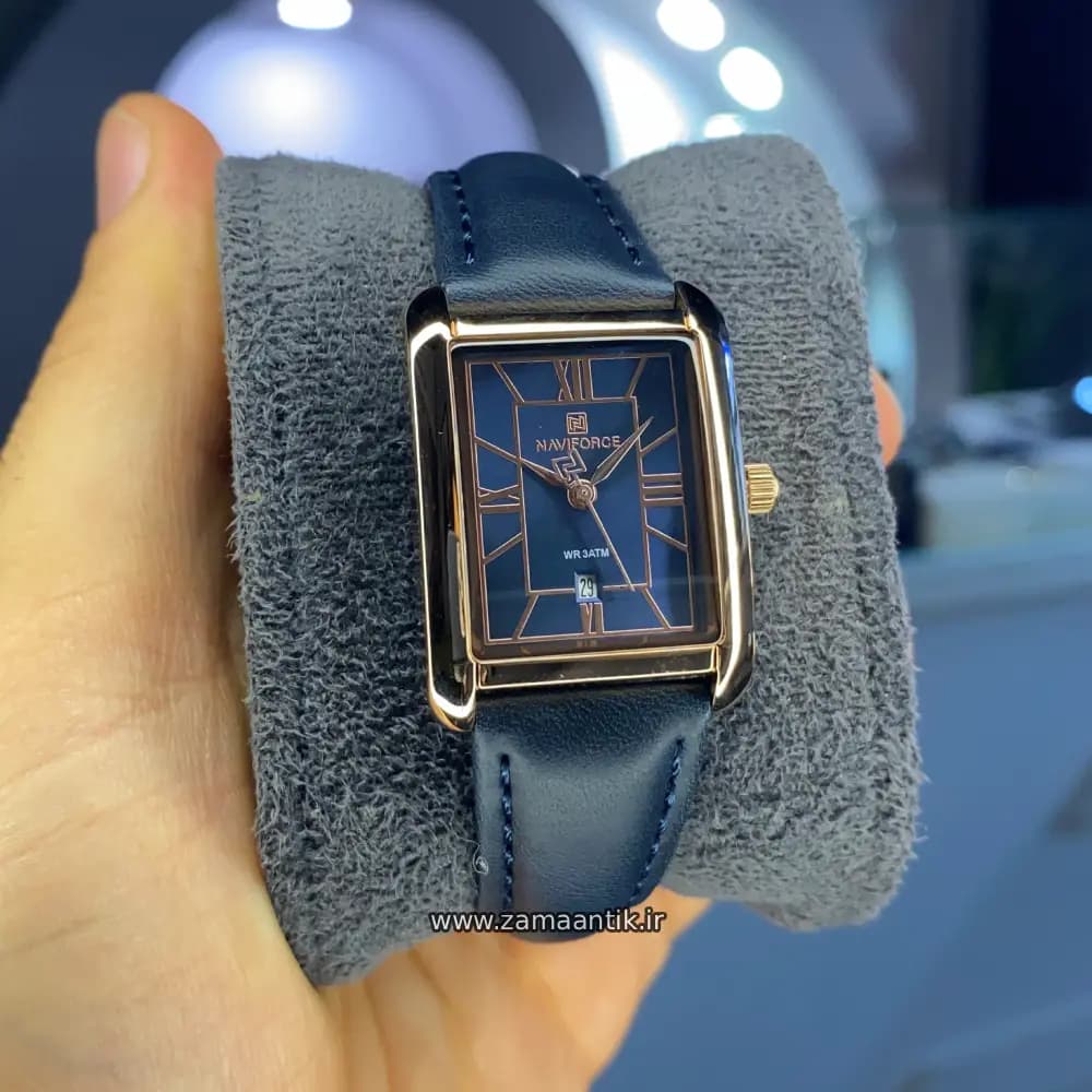 ساعت مچی زنانه نیوی فورس NAVIFORCE NF5074 RGBE اورجینال — تصویر ۱۱